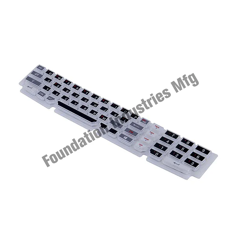 Plastic and Rubber Keypad